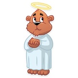 Marty Bearson WhatsApp Sticker #13