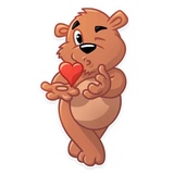 Marty Bearson WhatsApp Sticker #2