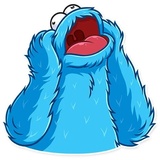 Cookie Monster WhatsApp Sticker #19