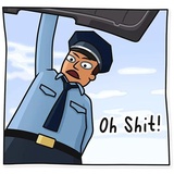 Meme Police WhatsApp Sticker #4