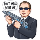 Men in Black WhatsApp Sticker #22