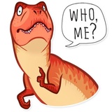 Dinosaurs WhatsApp Sticker #12