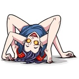 Miss Devil WhatsApp Sticker #16