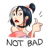 Modern Geisha WhatsApp Sticker #4