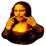 MonaLisa Parody WhatsApp Sticker #18