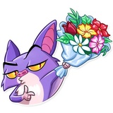 Mr. Bat WhatsApp Sticker #23