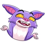 Mr. Bat WhatsApp Sticker #26