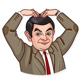 Mr. Bean WhatsApp Sticker #21
