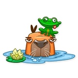 Mr. Capybara WhatsApp Sticker #16