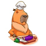 Mr. Capybara WhatsApp Sticker #21