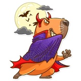 Mr. Capybara WhatsApp Sticker #28
