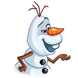 Olaf WhatsApp Sticker #19