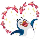 Mr. Penguin WhatsApp Sticker #2