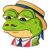 Mr. Ribbit WhatsApp Sticker #26