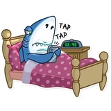 Its Shark WhatsApp Sticker #10