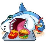 Its Shark WhatsApp Sticker #6
