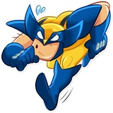 Wolverine WhatsApp Sticker #21