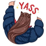 Ariana Grande WhatsApp Sticker #8