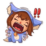 Ms Paws WhatsApp Sticker #16