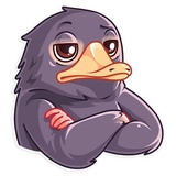 Niffler WhatsApp Sticker #16