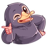 Niffler WhatsApp Sticker #7