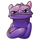 Toothless WhatsApp Sticker #12