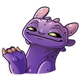 Toothless WhatsApp Sticker #19