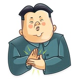 Kim Jong-un WhatsApp Sticker #9