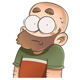 Bearded Boy WhatsApp Sticker #10