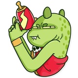 Obey Reptilians WhatsApp Sticker #2