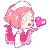 Nurse Octopia WhatsApp Sticker #2