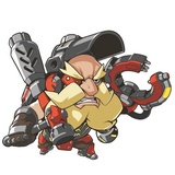 Overwatch Cute WhatsApp Sticker #17