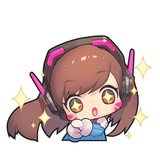 Overwatch Cute WhatsApp Sticker #30