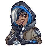 Overwatch classic WhatsApp Sticker #21