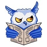 Owl Madness WhatsApp Sticker #30