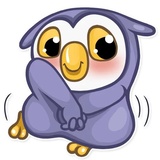 Savva Owler WhatsApp Sticker #23