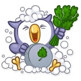 Savva Owler WhatsApp Sticker #9