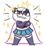 Panda Chan WhatsApp Sticker #24