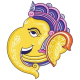Pattachitra Ganesha WhatsApp Sticker #11