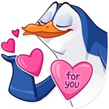 Pengiun Kevin WhatsApp Sticker #2