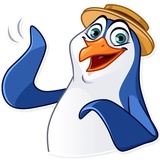 Pengiun Kevin WhatsApp Sticker #5