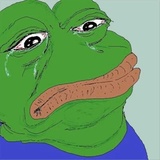 Pepe Crying WhatsApp Sticker #10