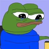 Pepe Crying WhatsApp Sticker #13