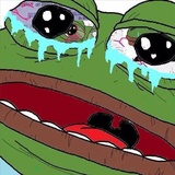 Pepe Crying WhatsApp Sticker #3