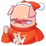 Mr. Piggy WhatsApp Sticker #25