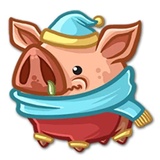 Piggy WhatsApp Sticker #25