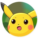 Pikachu Detective WhatsApp Sticker #4