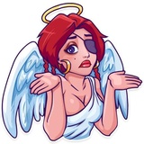 Rica the Pirate WhatsApp Sticker #12
