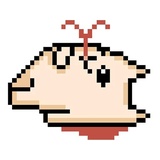 Pixel Cat WhatsApp Sticker #12