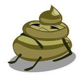 Shit WhatsApp Sticker #14